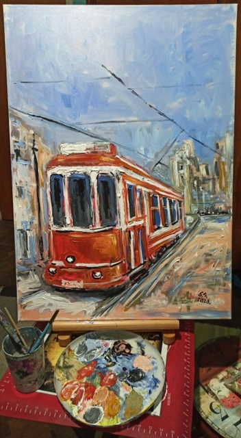 tramvai-rosu